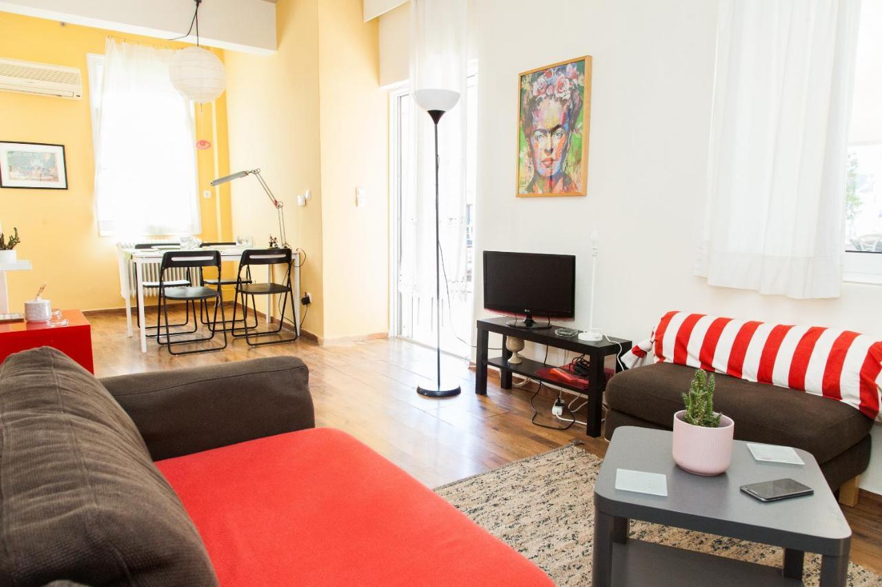雅典Bright Apt. With Lovely View In Lycabettus!公寓 外观 照片