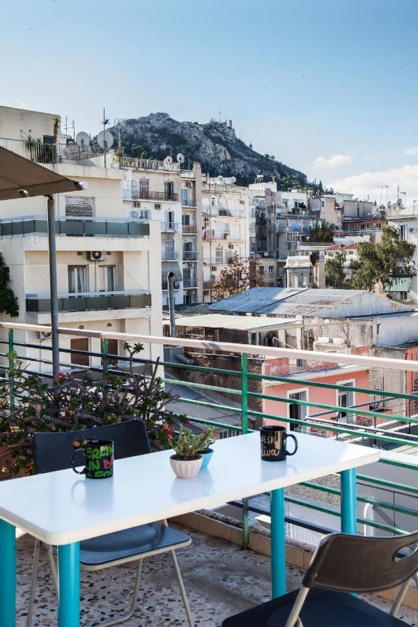 雅典Bright Apt. With Lovely View In Lycabettus!公寓 外观 照片