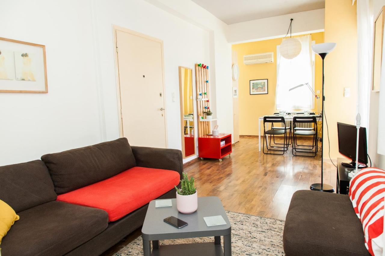 雅典Bright Apt. With Lovely View In Lycabettus!公寓 外观 照片